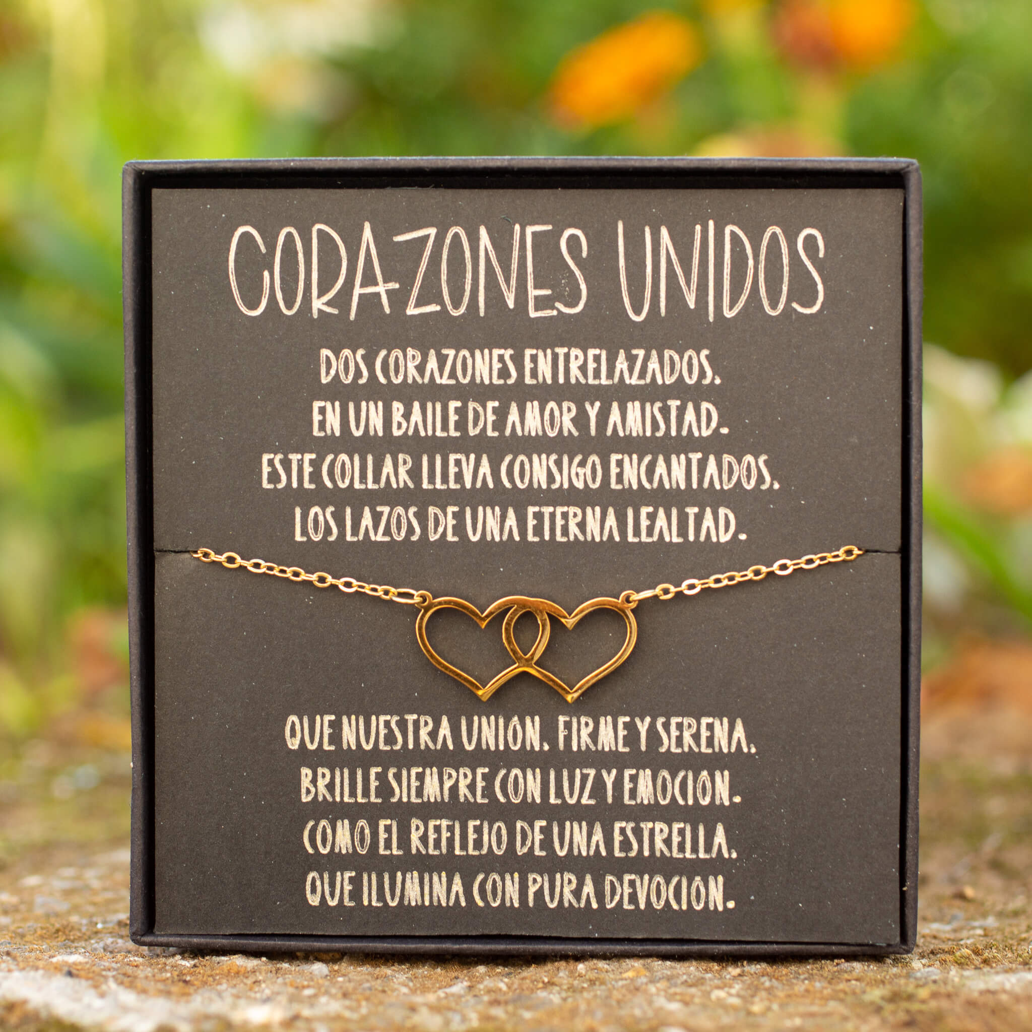 Corazones unidos | Collar | Caja regalo | Equannt