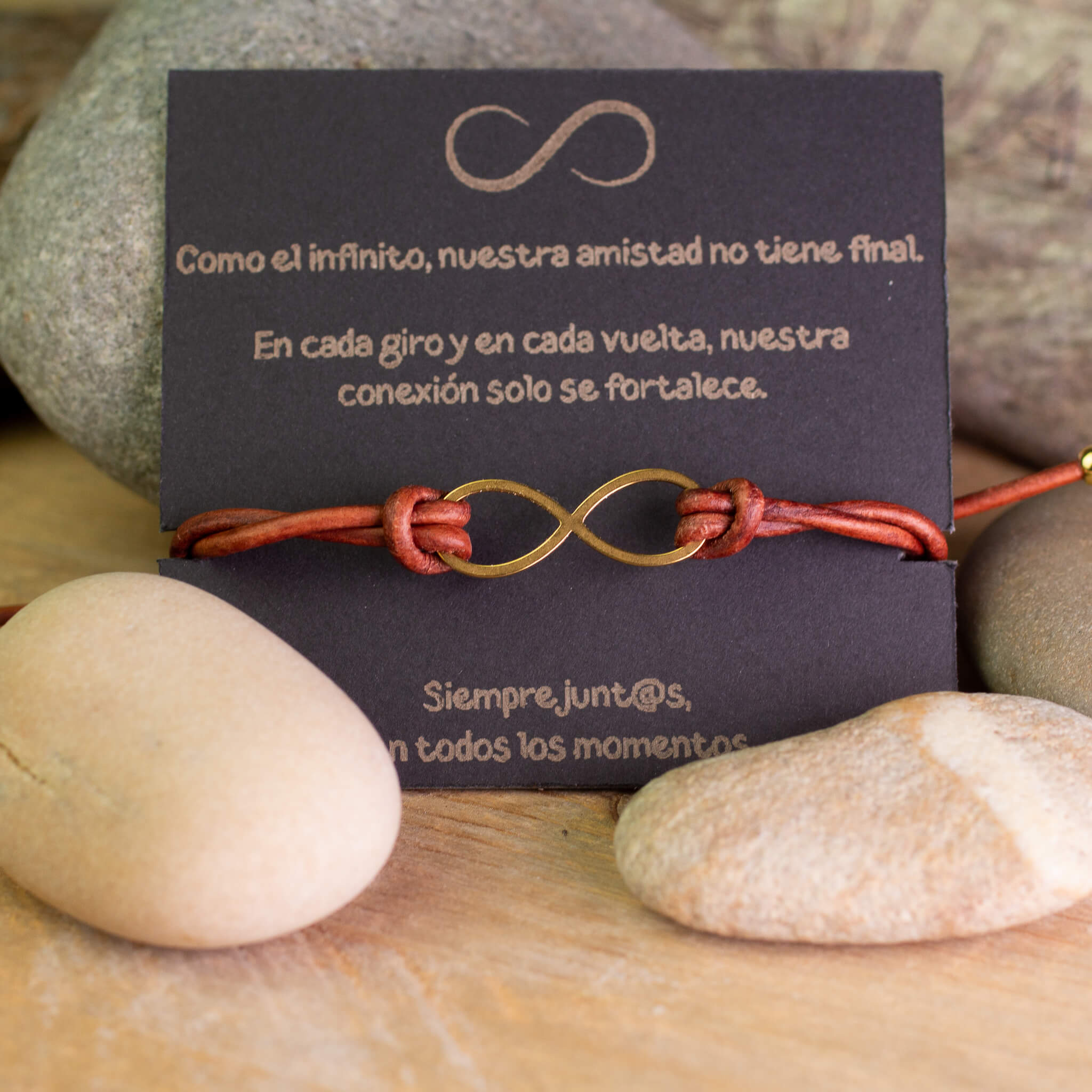 Amistad Infinita Enlazado chapado en Oro | Pulsera | Equannt